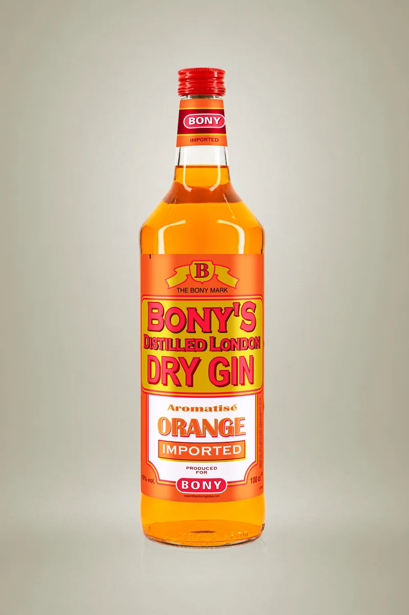 Bony Distilled London Dry Gin Orange