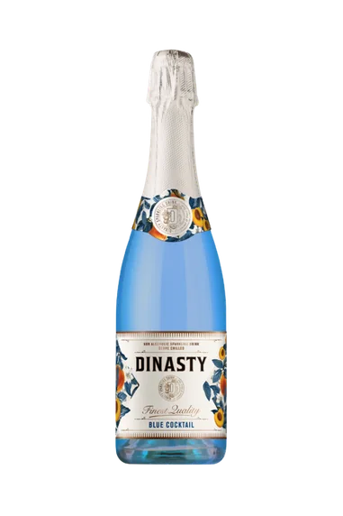 Dinasty Sparkling Blue Cocktail Drink