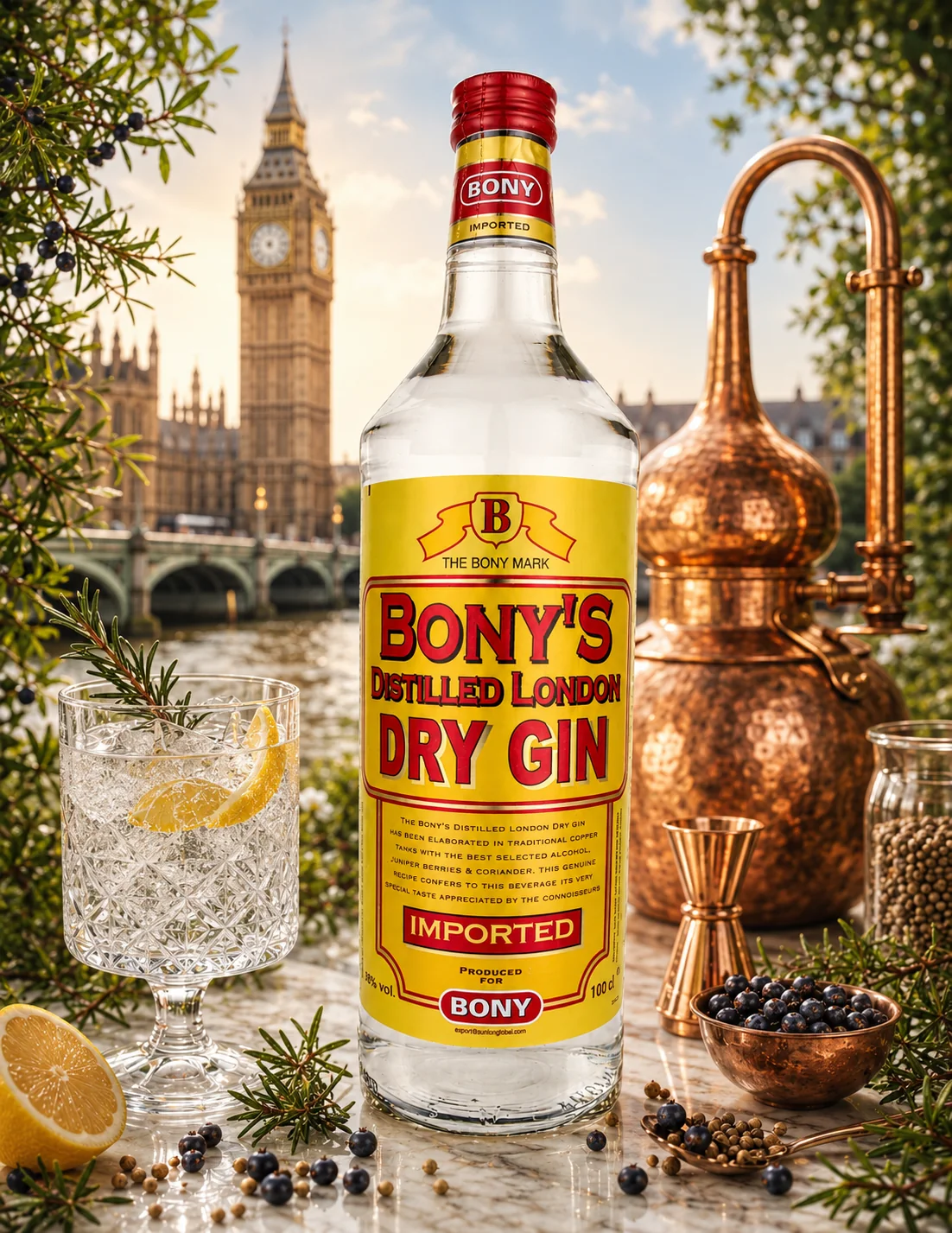 Bony’s London Dry Gin