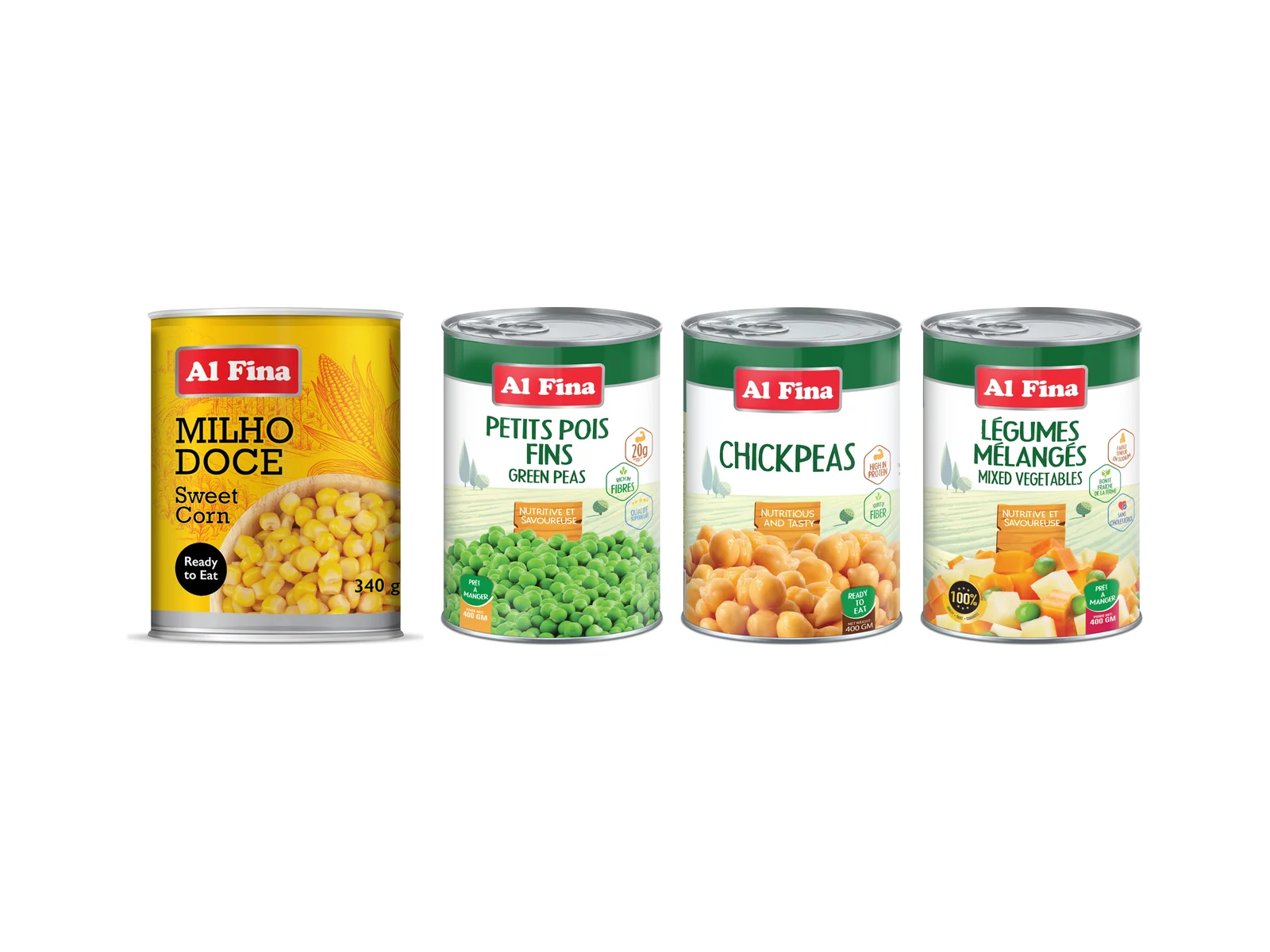 Al Fina · Légumes en conserve