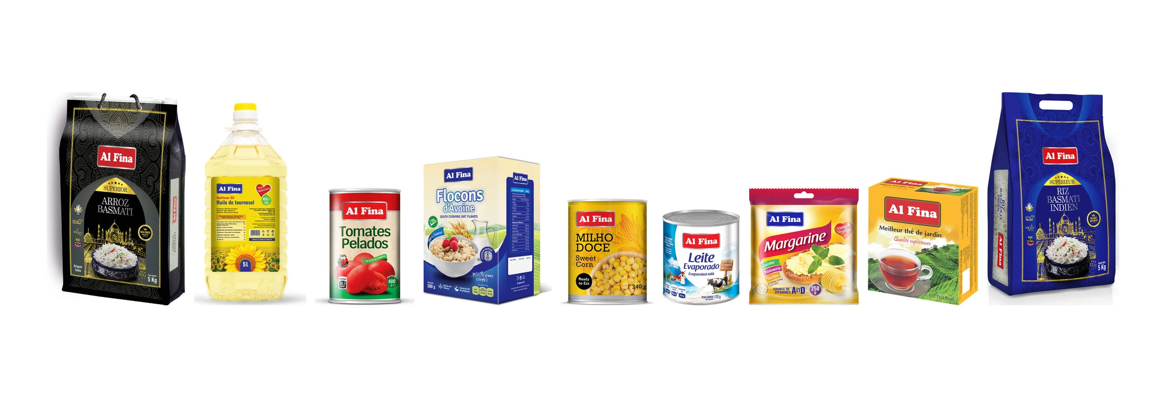 La gamme Al Fina
