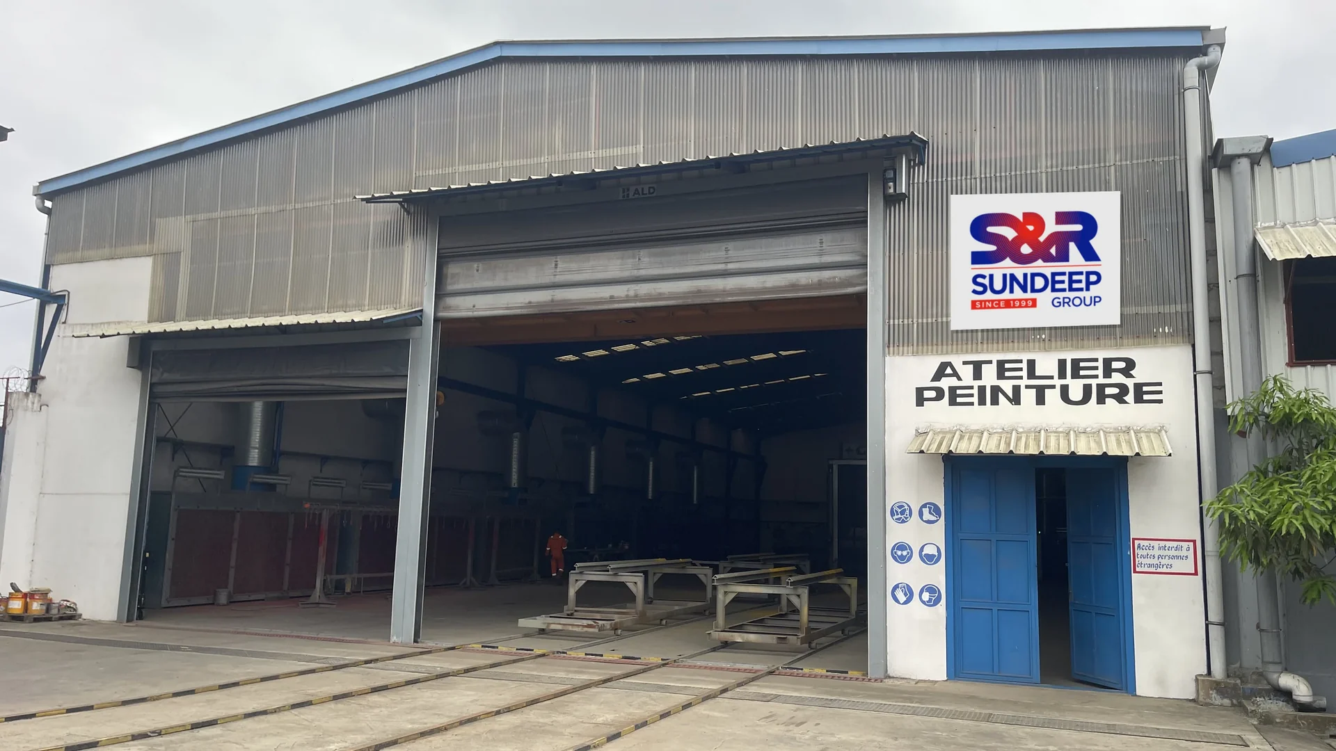 Atelier de traitement anticorrosion, Pointe-Noire
