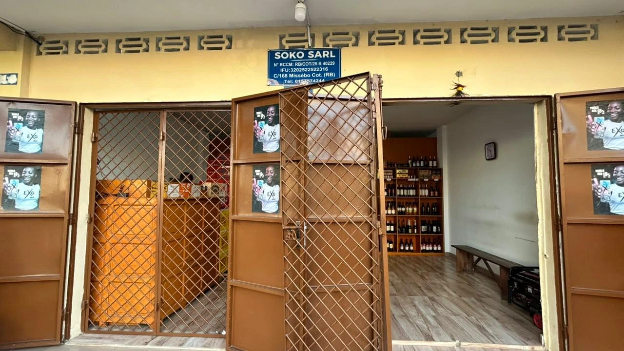Ponto de venda · Cotonou, Benim