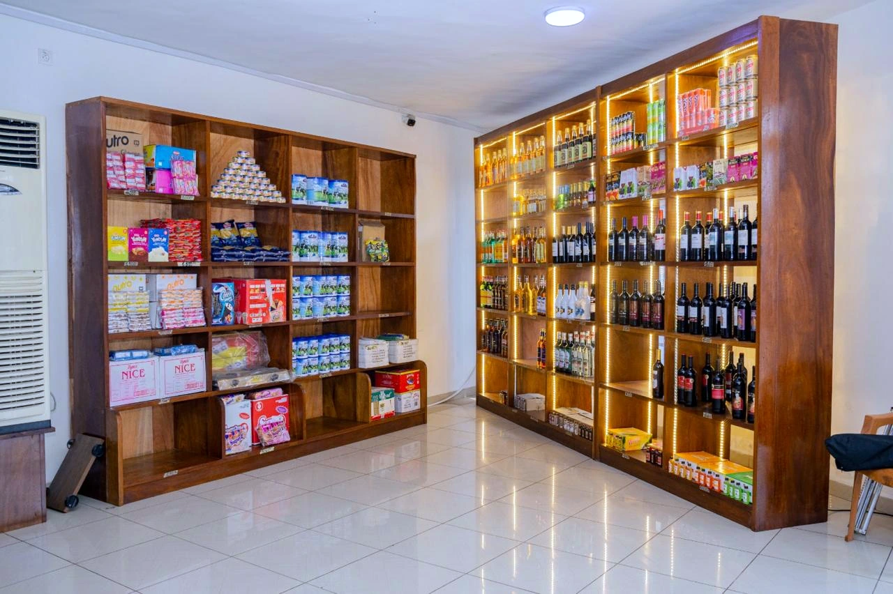 Drinks wall · Bacongo · Brazzaville
