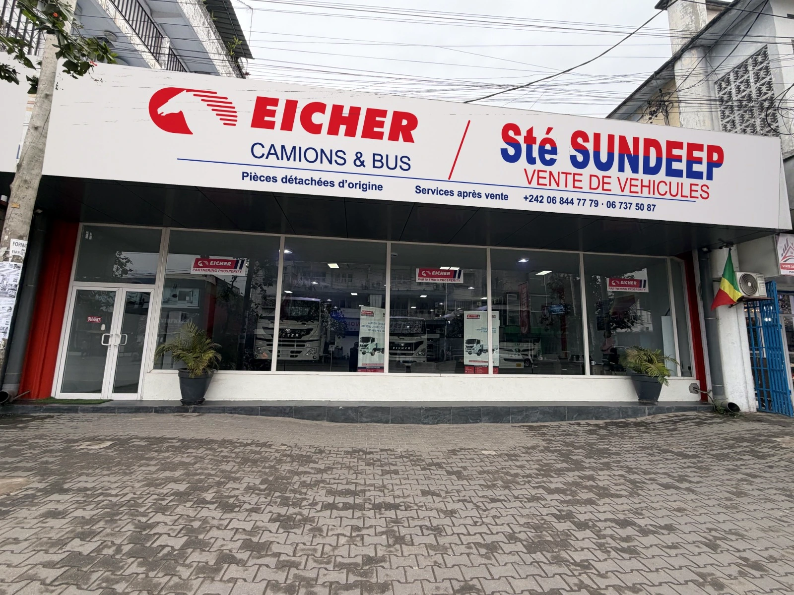 Showroom Eicher, Pointe-Noire